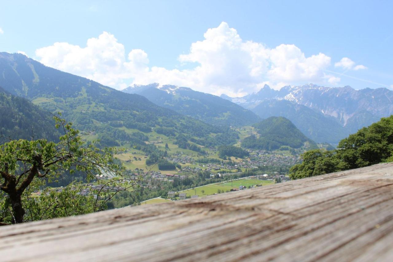Alpenbauernhaus Konzett Schruns Kültér fotó
